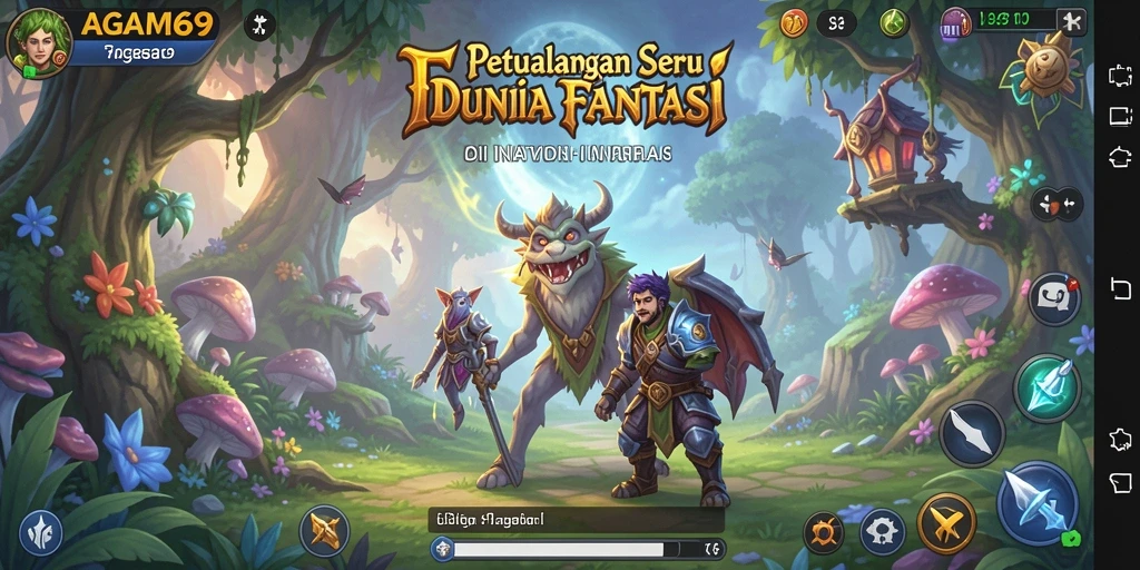 Tampilan gameplay AGAM69 yang menakjubkan dan mendebarkan.
