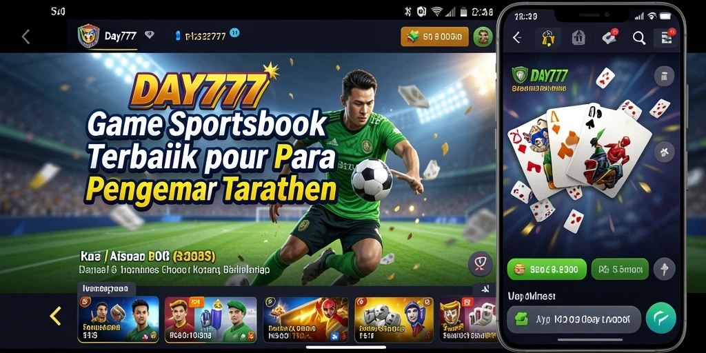 Tangkapan layar utama dari gameplay Sportsbook yang mendebarkan