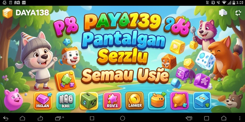 Tampilan screenshot DAYA138 menunjukkan gameplay Puzzle yang menarik.