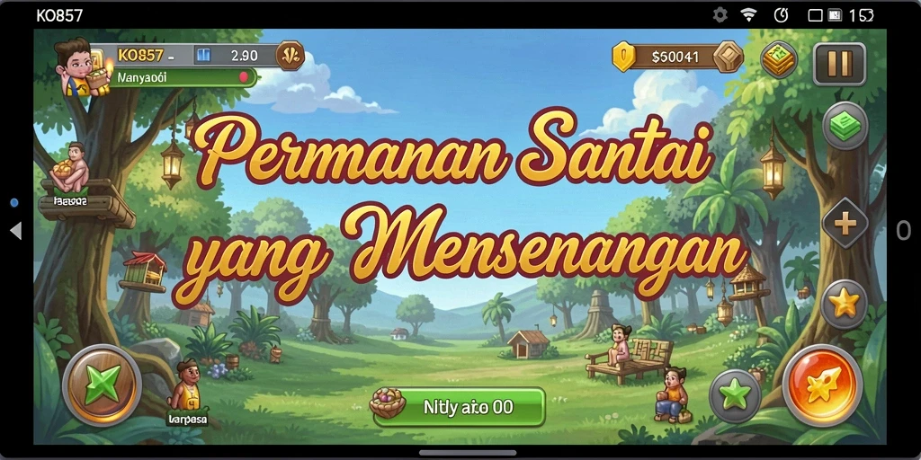 Screenshot gameplay KO857 yang menarik dan menghibur.