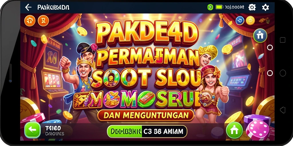 Screenshot gameplay PAKDE4D menampilkan aksi Slot yang mendebarkan.