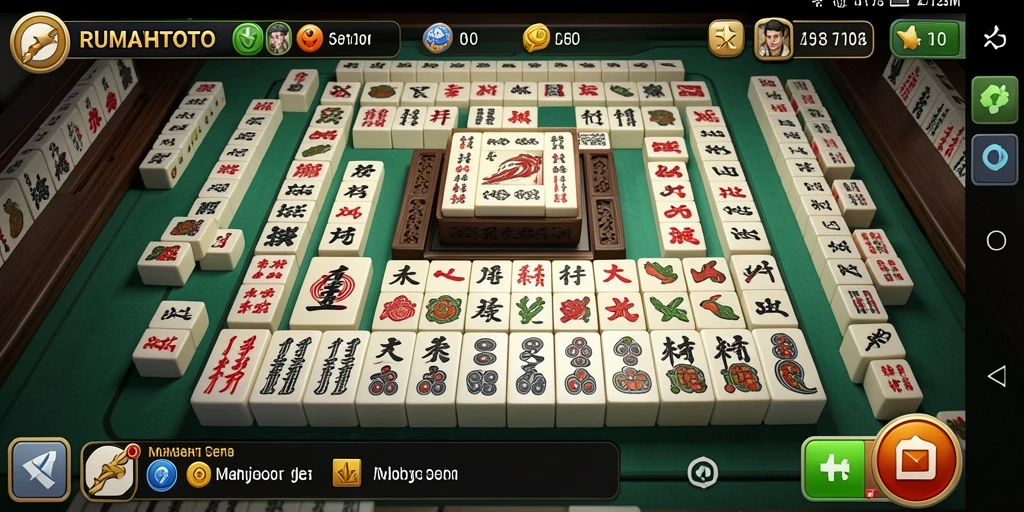 Tampilan gameplay RUMAHTOTO yang menarik dan penuh tantangan.
