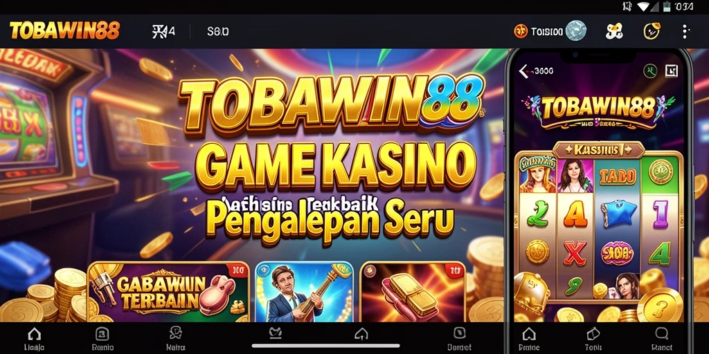 Screenshot gameplay TOBAWIN88 menampilkan aksi seru di kasino virtual.