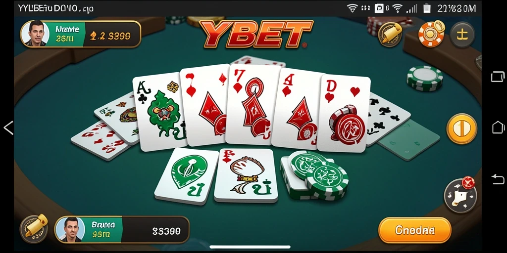 Tampilan gameplay YYBET yang menarik dan penuh aksi dalam permainan Domino.